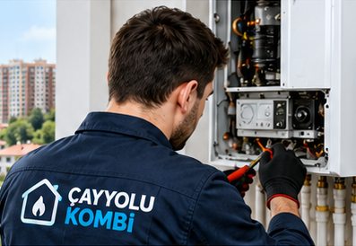 Onaylı tasarımda yer alan temsili kombi teknisyeni